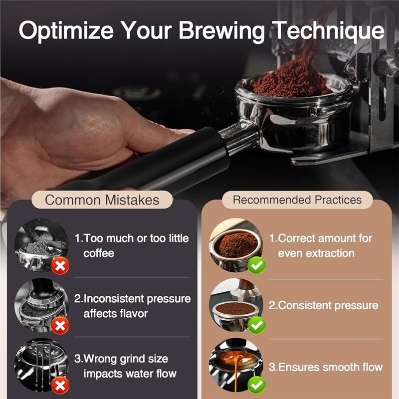 ABUN 54mm 바닥이 없는 포터필터, 커피 찌꺼기  - Breville Espresso Barista Express 리뷰 및 가격